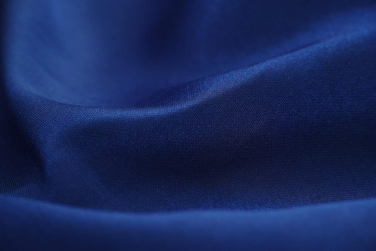 blue, macro, textile